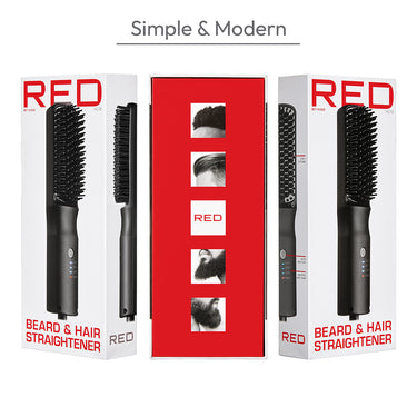 Red by Kiss Beard & Hair Straightner HC16 - ANNS BEAUTY SUPPLY